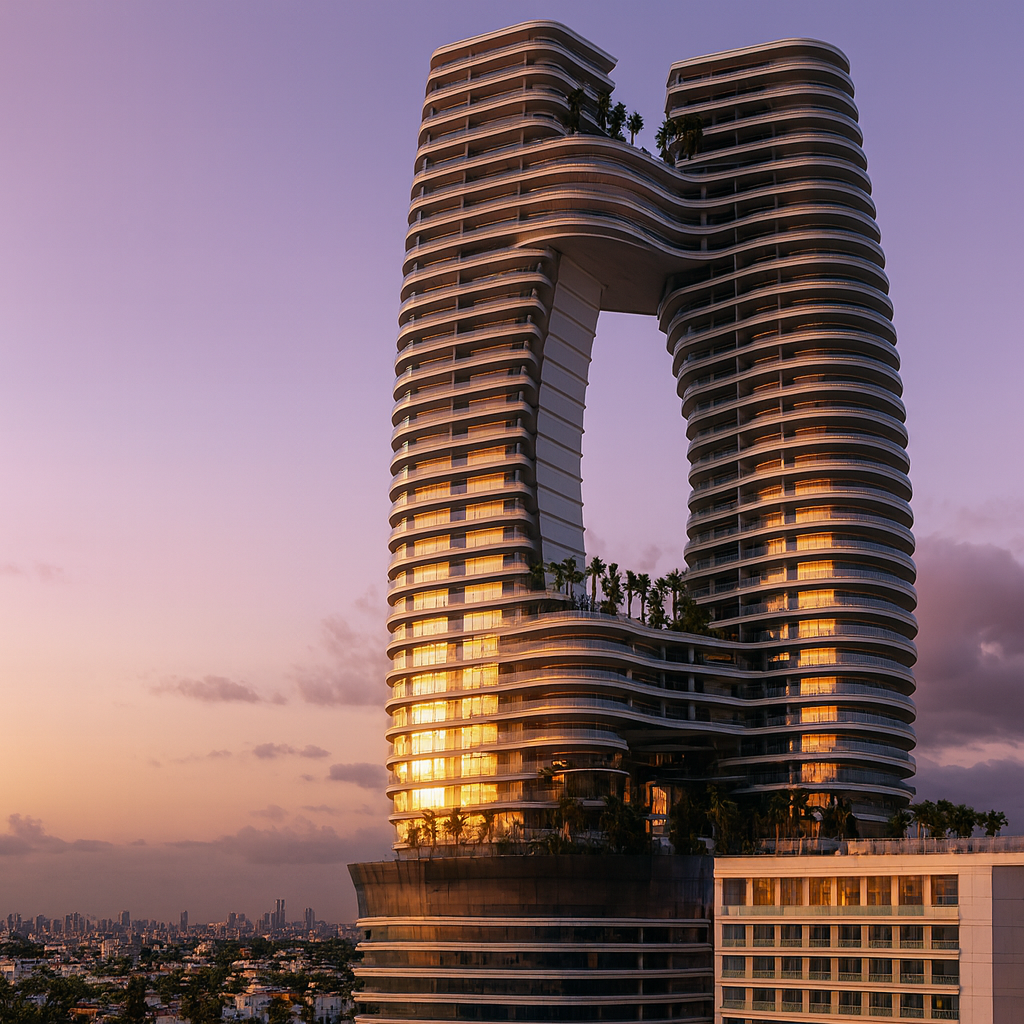 Atardecer Mazatlán torre Stelarhe
