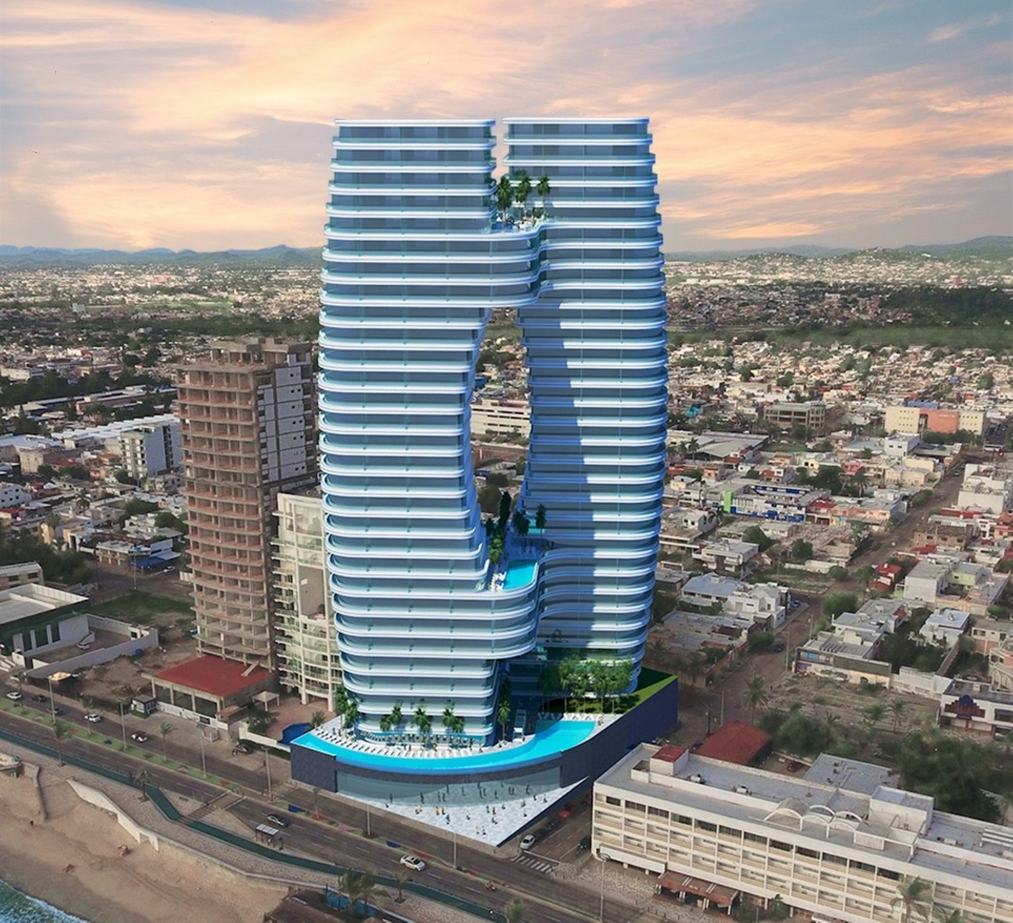 La torre más icónoca de Mazatlán Stelarhe