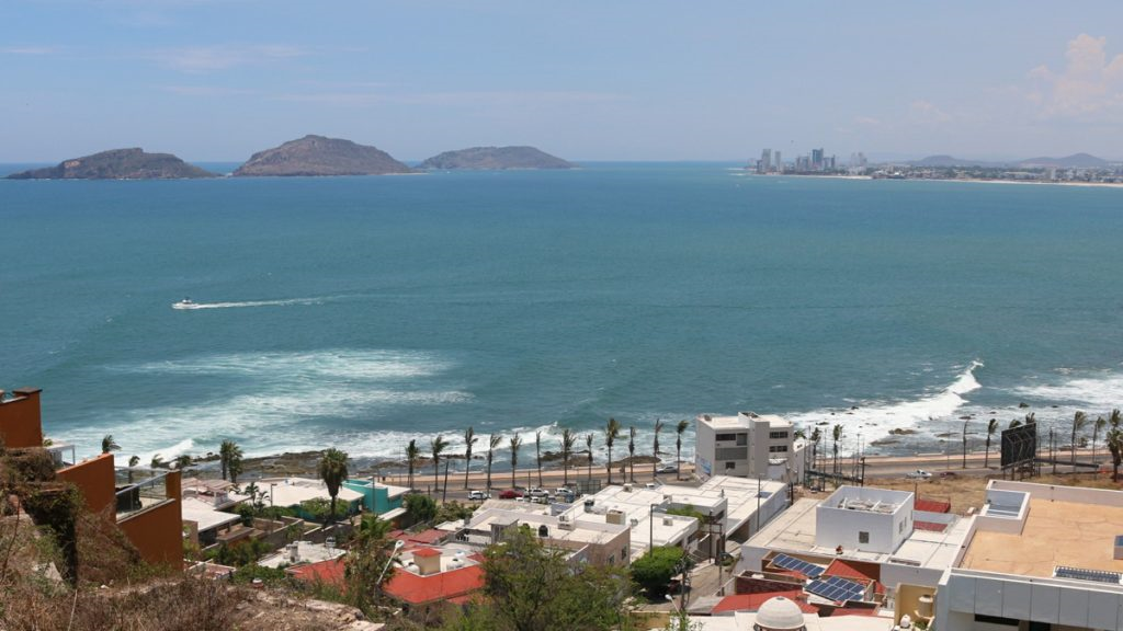 Vista Panoramica al Mar de Mazatlán