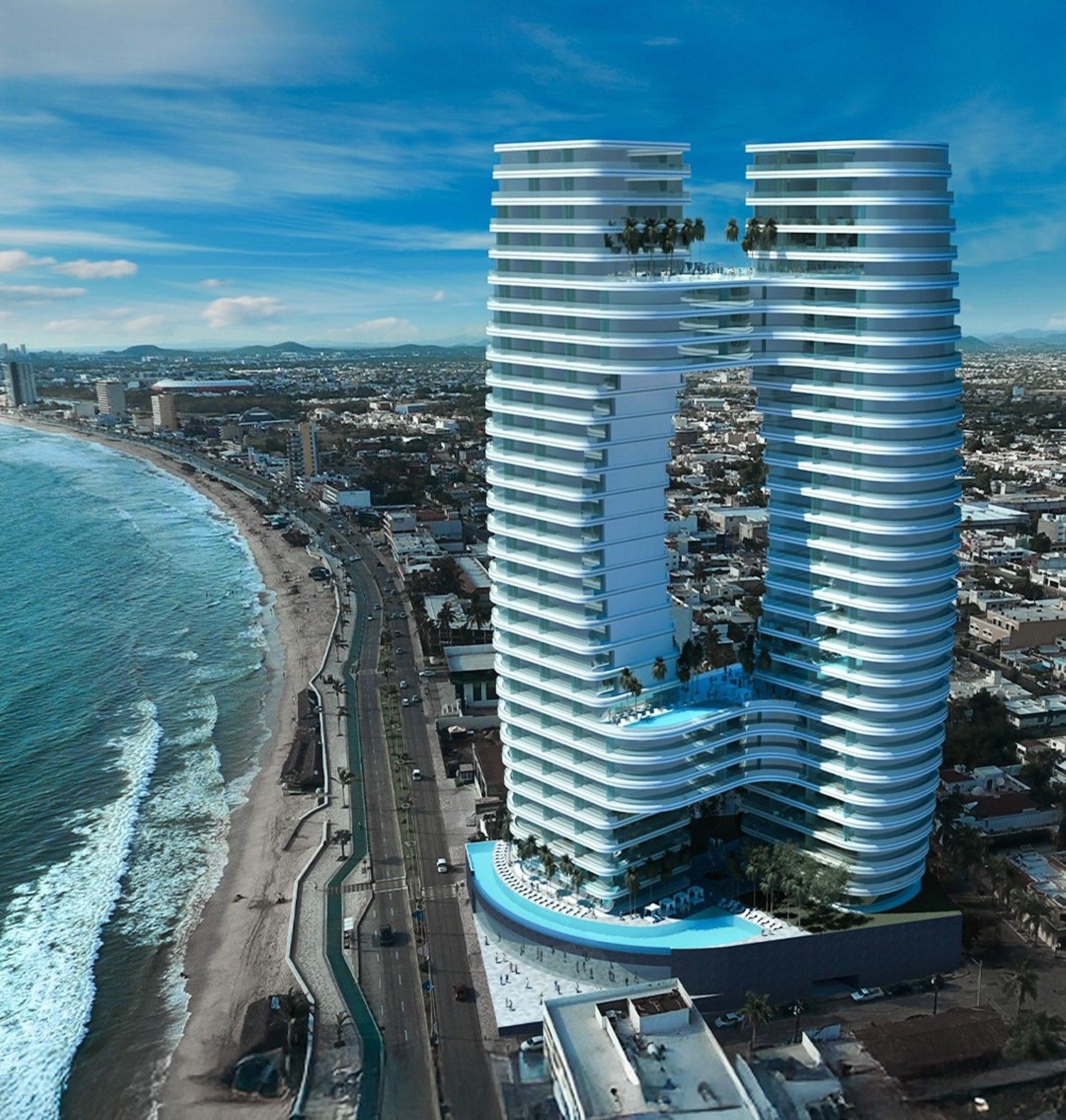 Stelarhe icono arquitectonico en Mazatlan